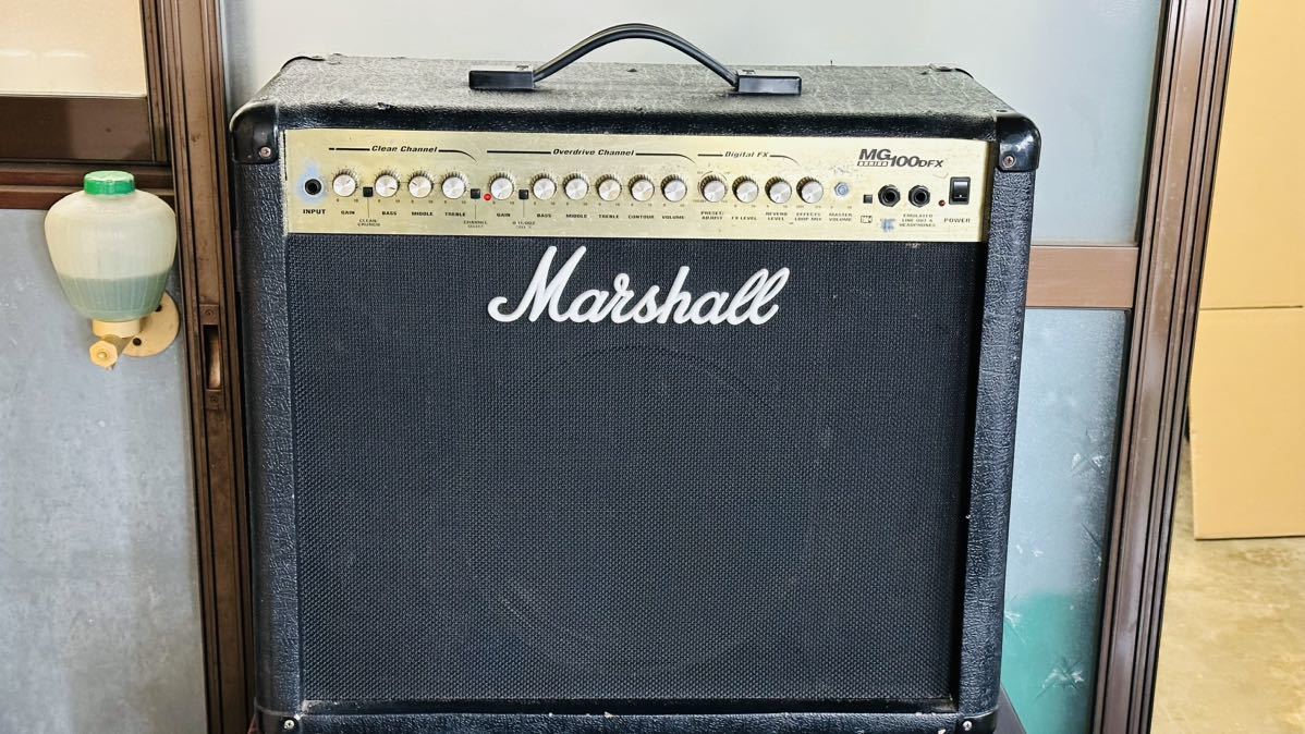 中古品 Marshall ギターアンプ マーシャル MG100DFX アンプ 