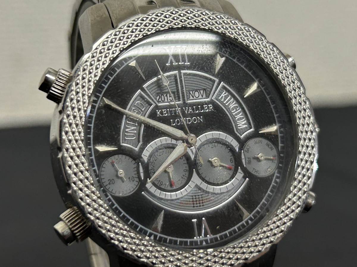 稼動品 A1 KEITH VALLER LONDON キースバリー 自動巻 35石 メンズ 