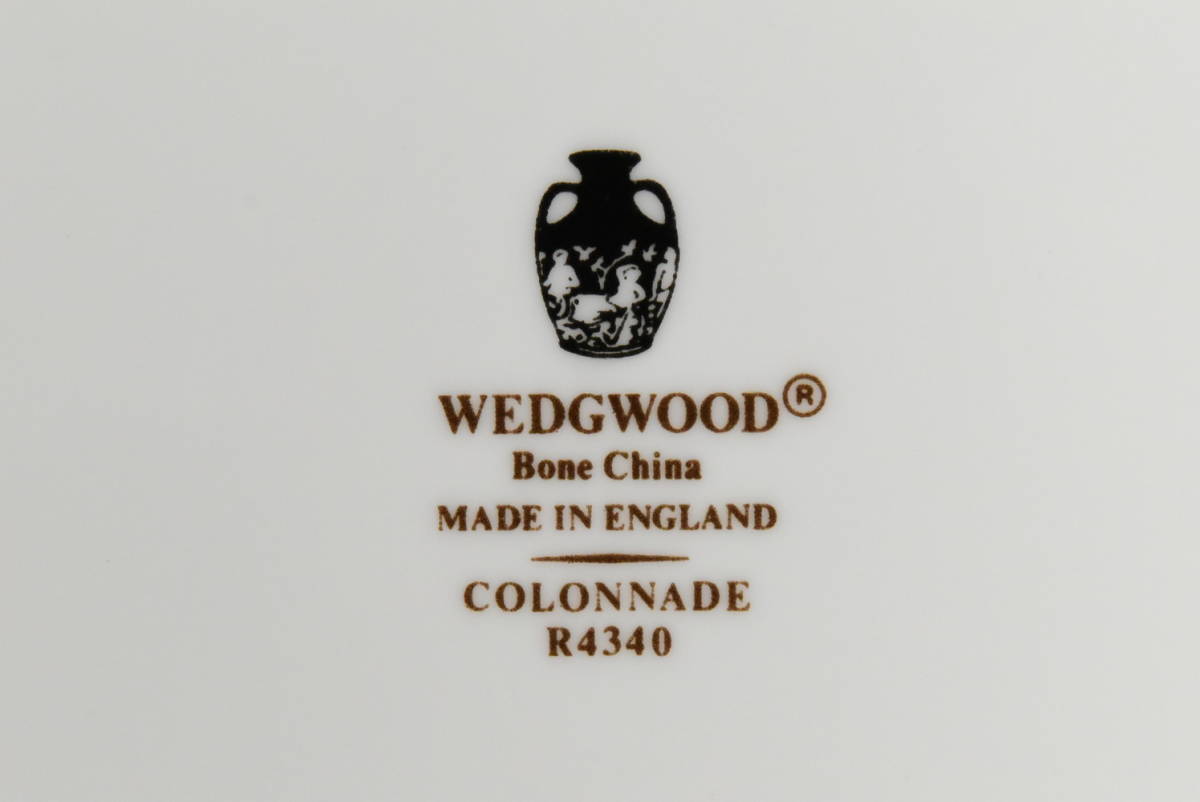 ウェッジウッド コロネード 大皿 COLONNADE 27cm 3枚