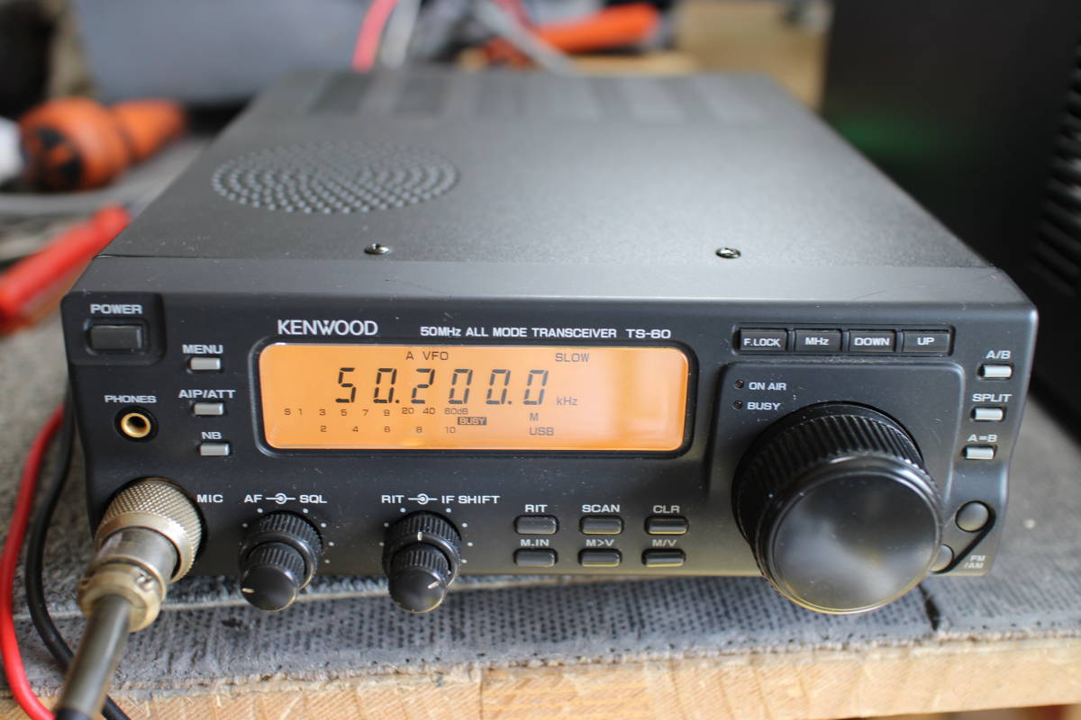 KENWOOD TS-60 TS-60S 動作品 50MHZトランシーバー トランシーバー