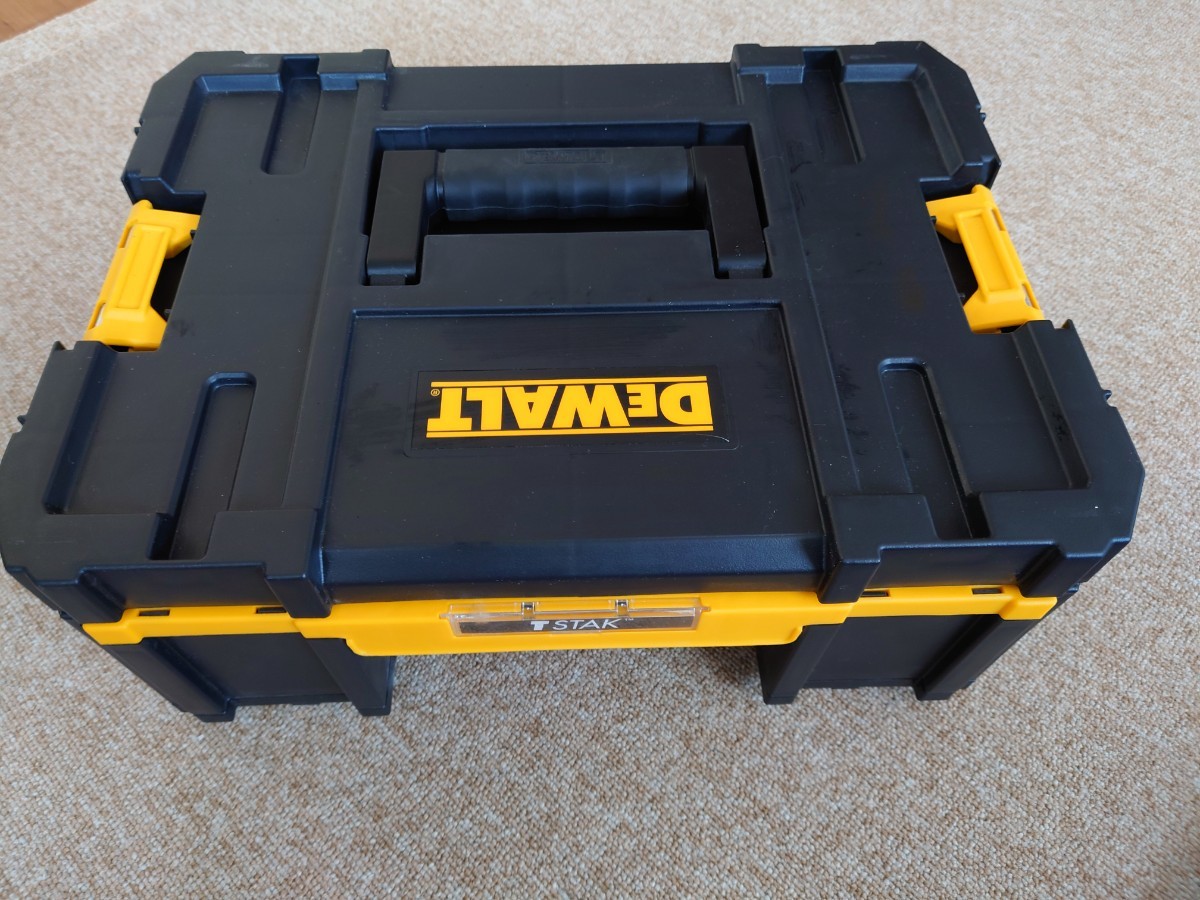 1円～ 美品 デウォルト(DeWALT) TSTAK 1段 チェスト 工具箱 収納 