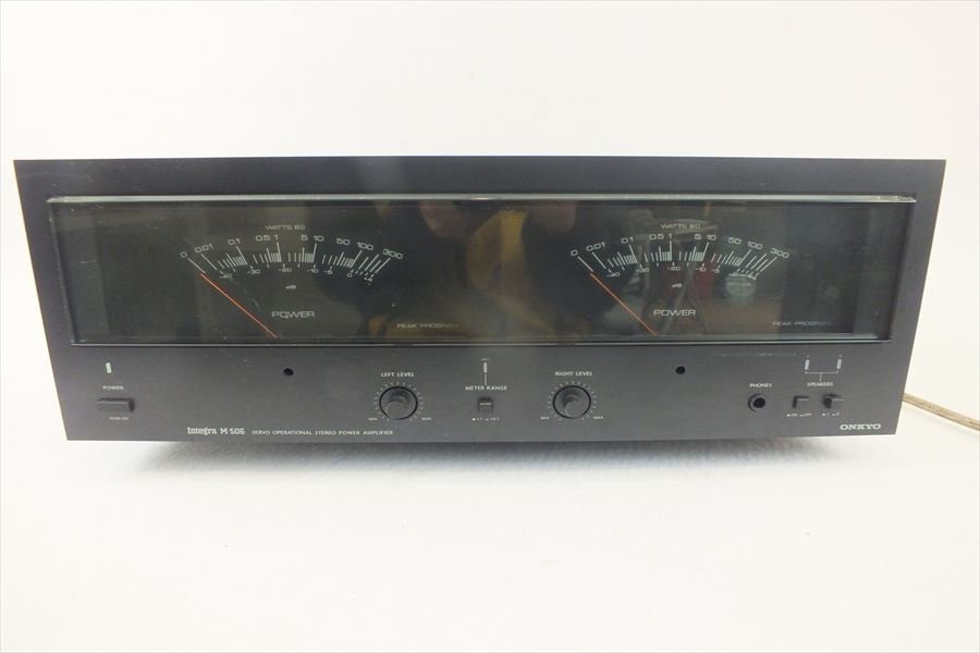 Integra M-506 パワーアンプ GO-1721ONKYO オンキヨー オンキョー