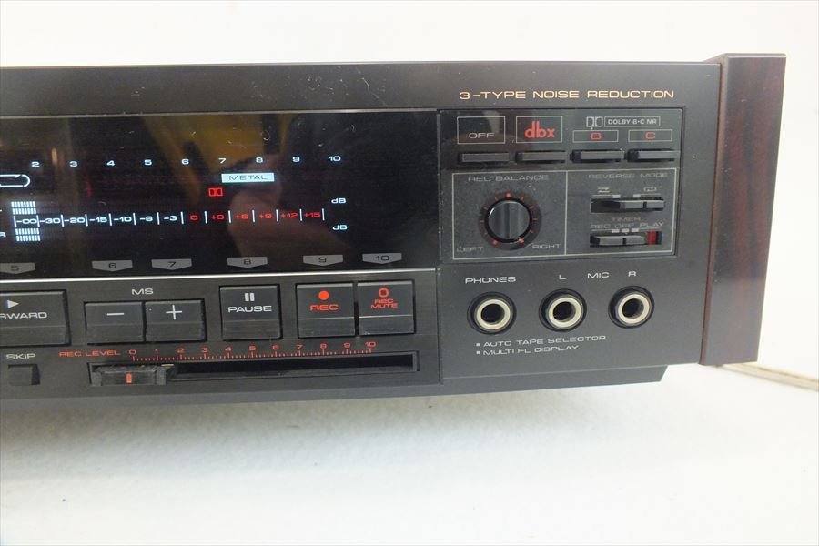 ☆ PIONEER パイオニア T-7050R カセットデッキ 音出し確認済み 中古