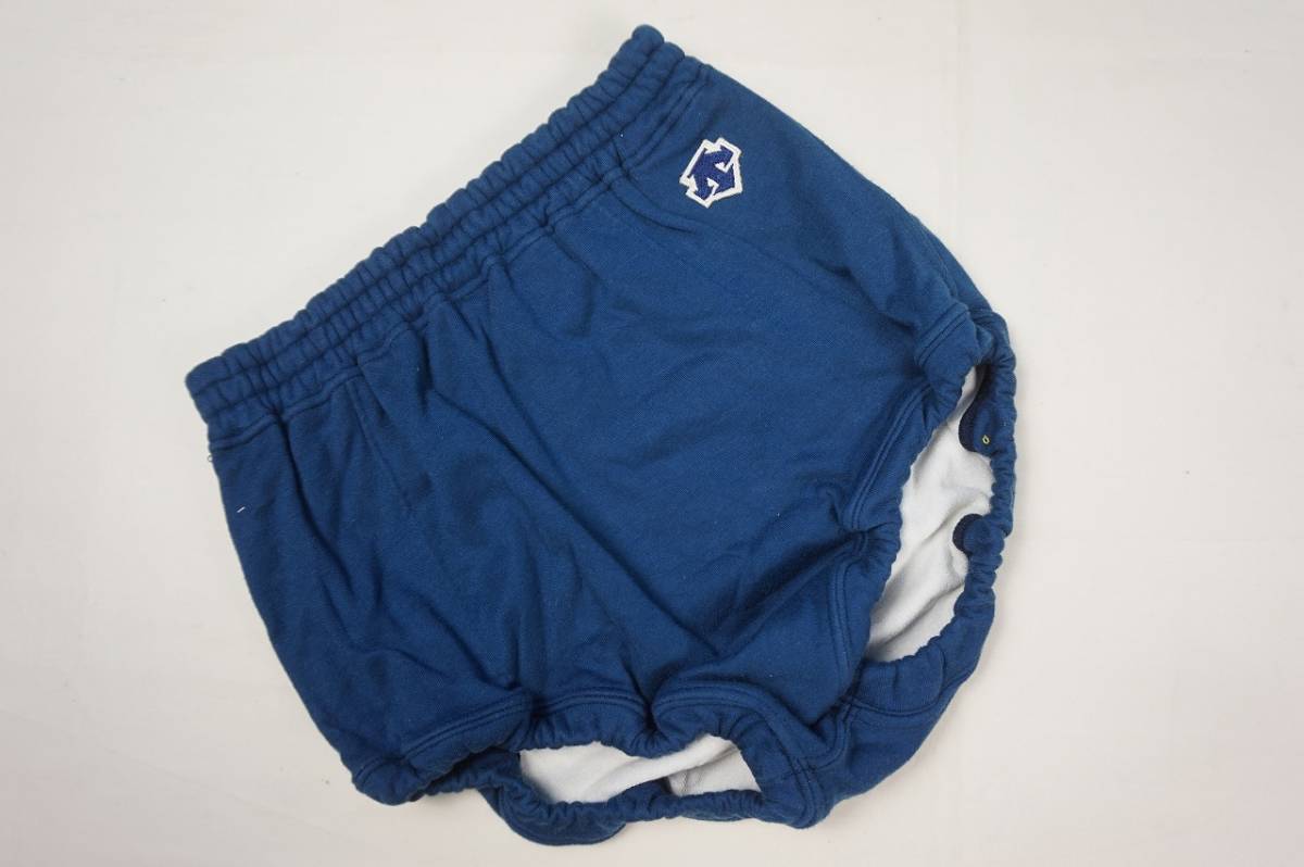 3713□DESCENTE□女子 バレーボールブルマ ブルー系 Lサイズ デサント