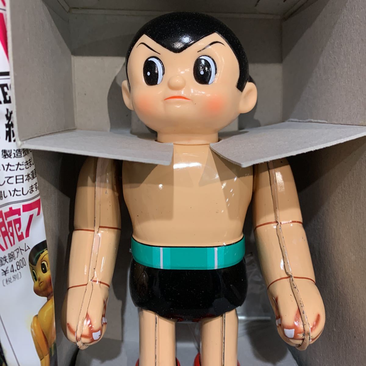 新品未使用☆ ビリケン製 ブリキ人形☆ 鉄腕アトム ☆ MIGHTY ATOM 