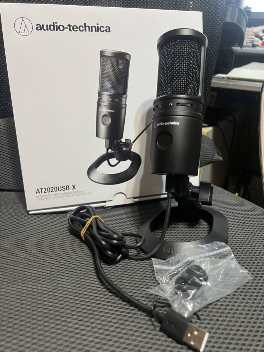 audio-technica USBコンデンサーマイク 本体 audio-technica USBマイク コンデンサーマイク