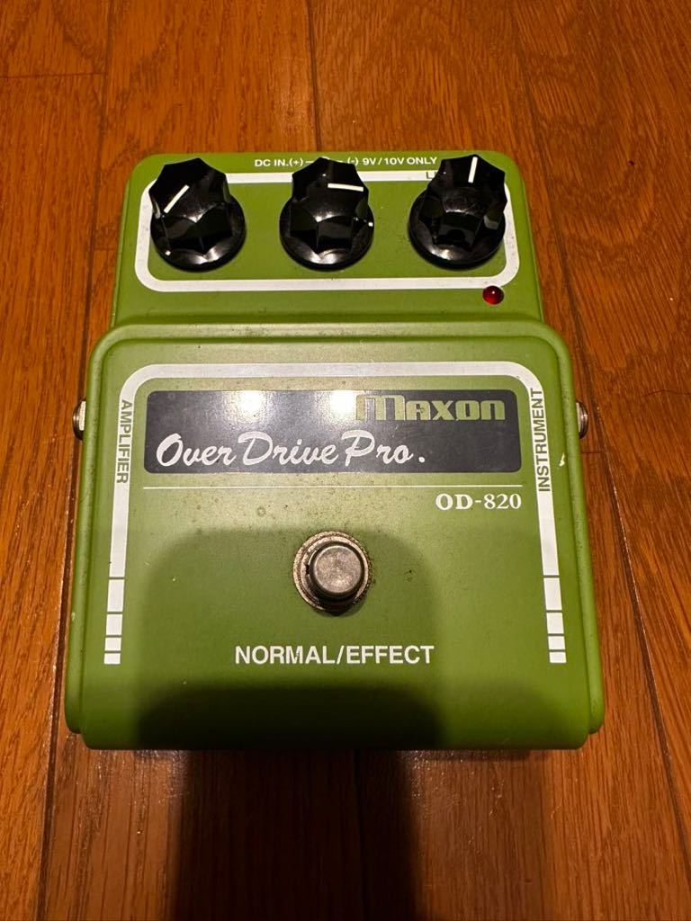 SALE，本物保証 Maxon Overdrive オーバードライブ OD820(オーバードライブ)｜売買されたオークション情報、yahooの商品情報をアーカイブ公開 - オークファン エフェクター