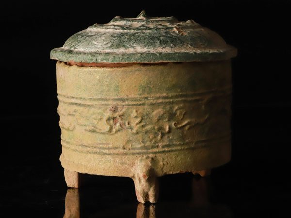 中国古美術 宋官窯 豆緑釉 雙耳香炉 書斎置物 茶道香席 唐物磁器 書道具 古玩 琴》送料無料 中国古陶磁 漢緑釉蓋物 WI194 | 古美術 中国