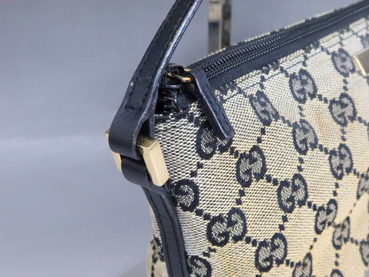 GUCCI グッチ ミニ ハンドバッグ ポーチ 039 1103 002122 キャンバス