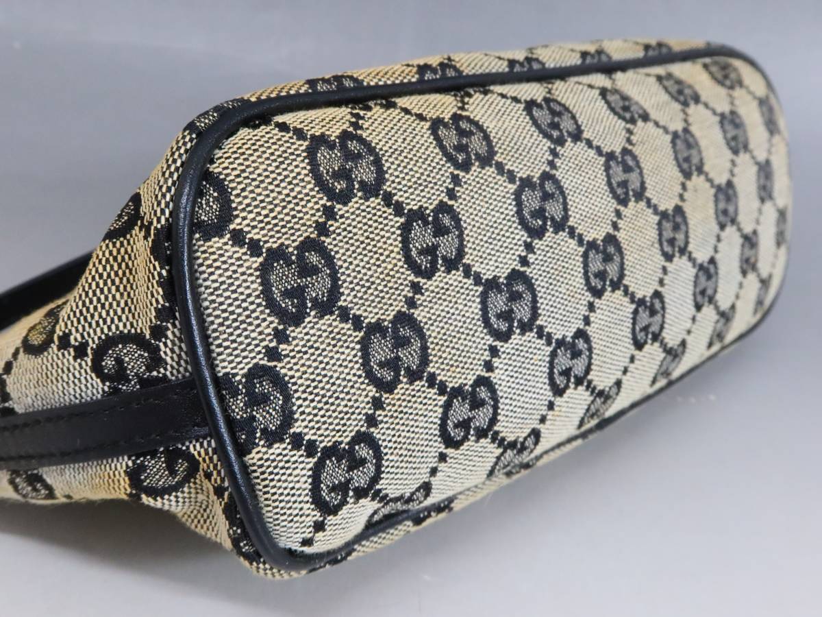 GUCCI グッチ ミニ ハンドバッグ ポーチ 039 1103 002122 キャンバス
