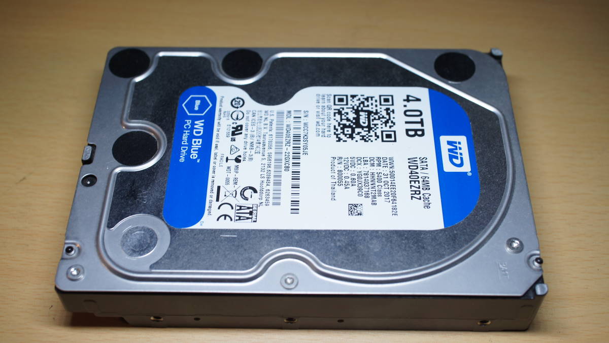 Western Digital WD40EZRZ 4TB Blue Hard SATA HDD - WD 3.5 | 64MB