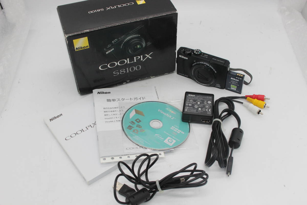 COOLPIX S8100 Nikon クールピクス 0 単三 【返品保証】 【元箱付き