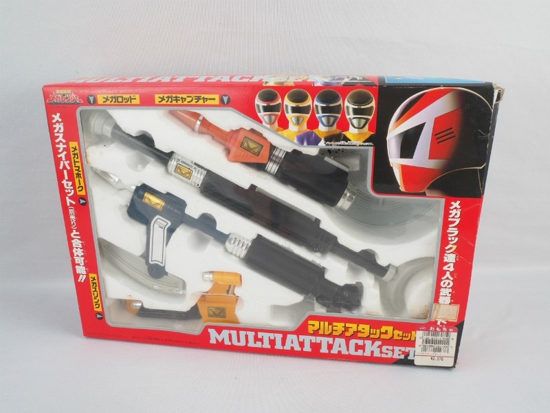  7N230510 電磁戦隊メガレンジャー MULTIATTACK マルチアタックセット /訳アリ(電磁戦隊メガレンジャー)｜売買されたオークション情報、yahooの商品情報をアーカイブ公開 - オークファン 電磁戦隊メガレンジャー