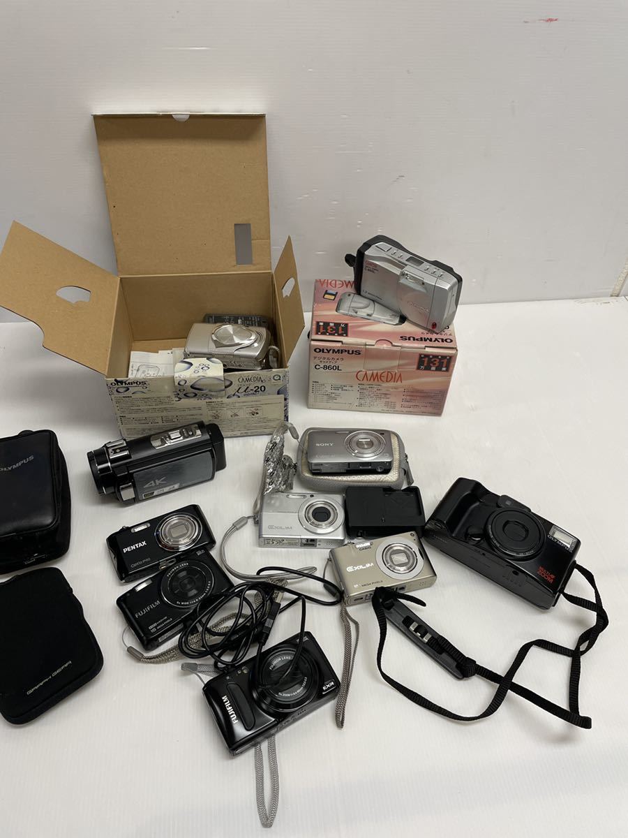 デジカメ ビデオカメラ等 まとめ売りCanon ニコン OLYMPUS