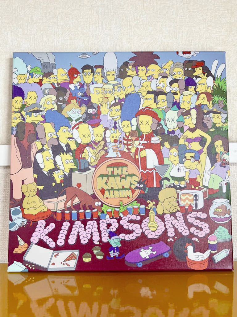 木枠付きキャンバスアート アートパネル KAWS バンクシー インテリア