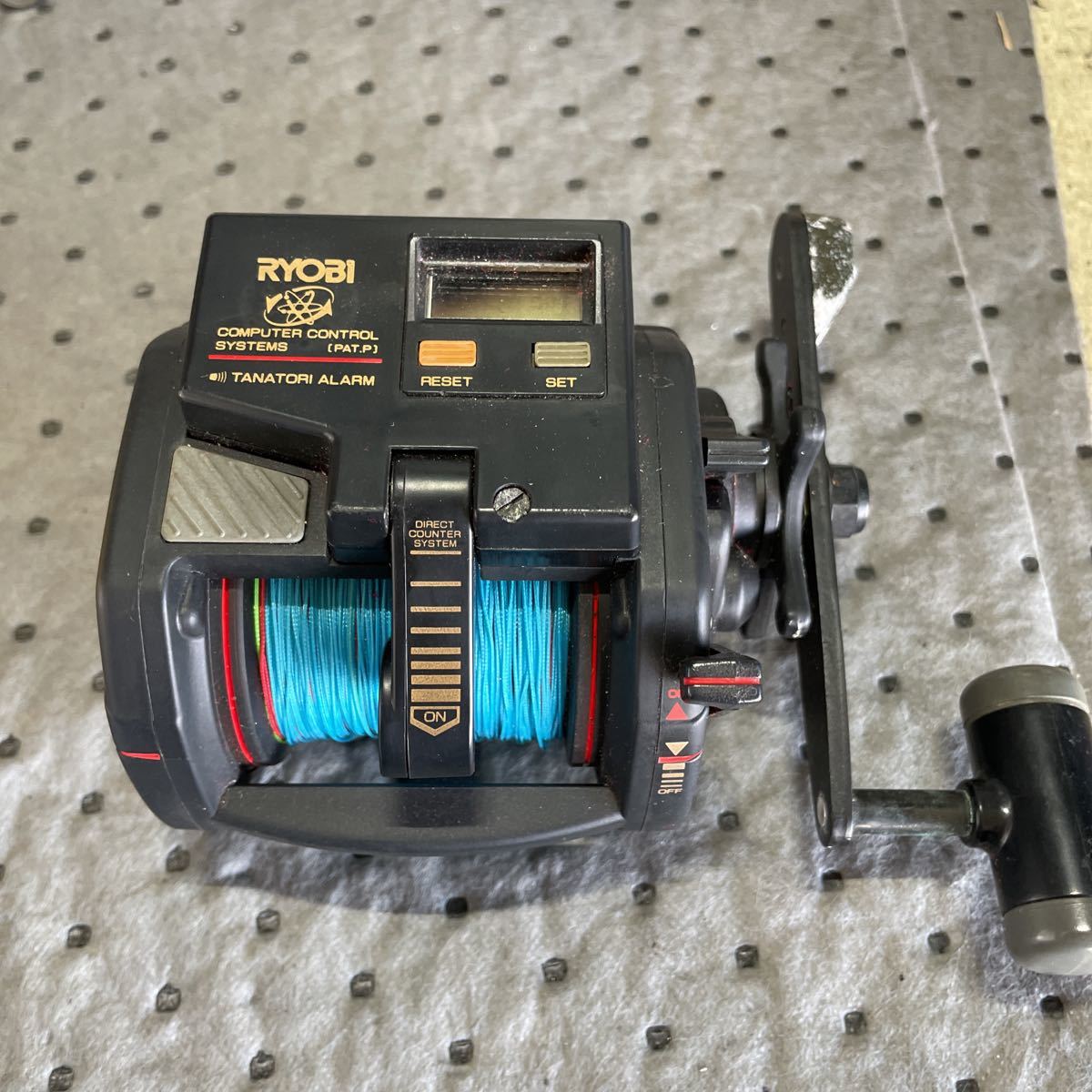 ジャンク RYOBI リョービ AD 棚 CHECKER 103 リール 船用　