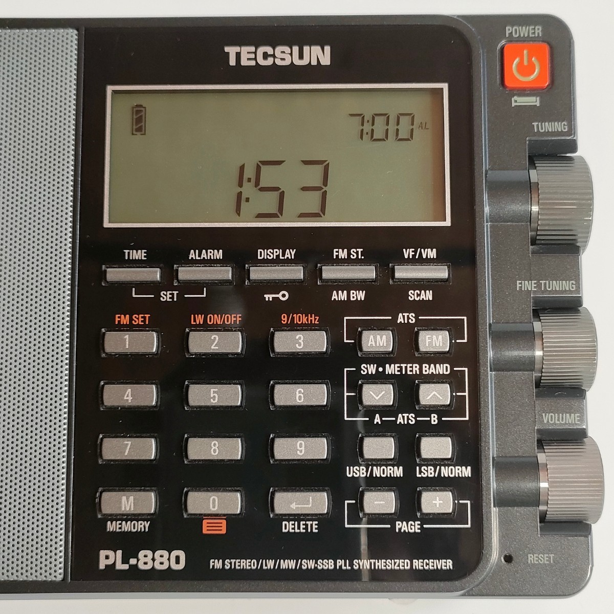 ◇ TECSUN テックサン PL-880 BCL 短波 ラジオ ワールドバンド