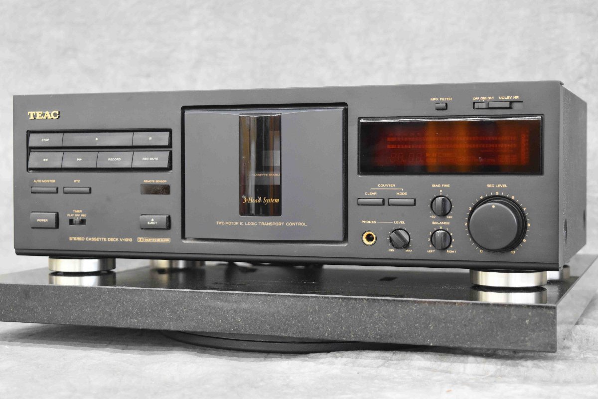 TEAC ティアック V-1010 カセットデッキ リモコン、元箱付き