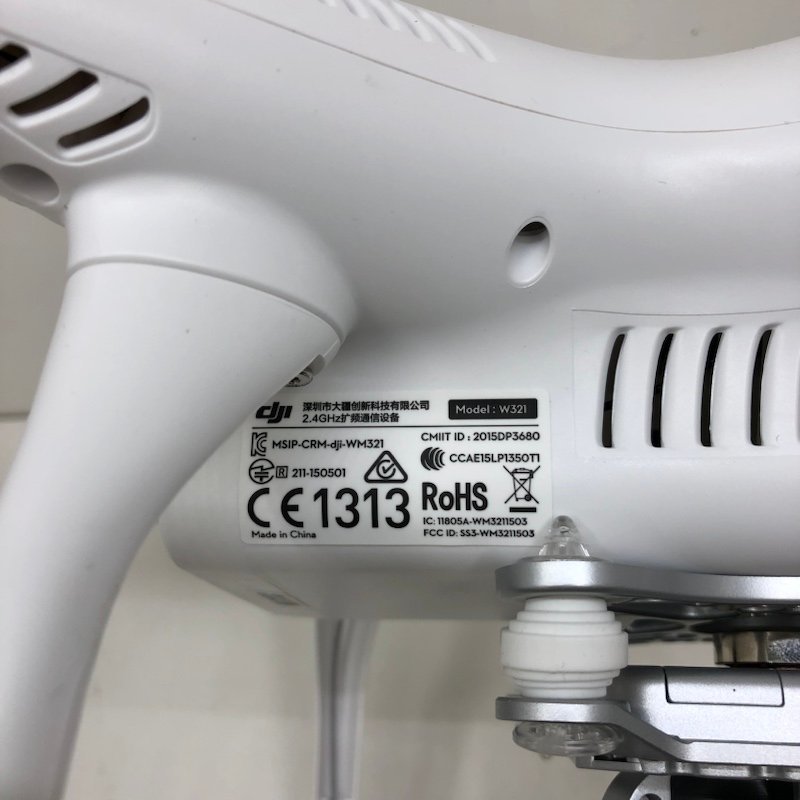 230426PT010020 【ジャンク品】PHANTOM3 STANDARD DJI W321 ファントム