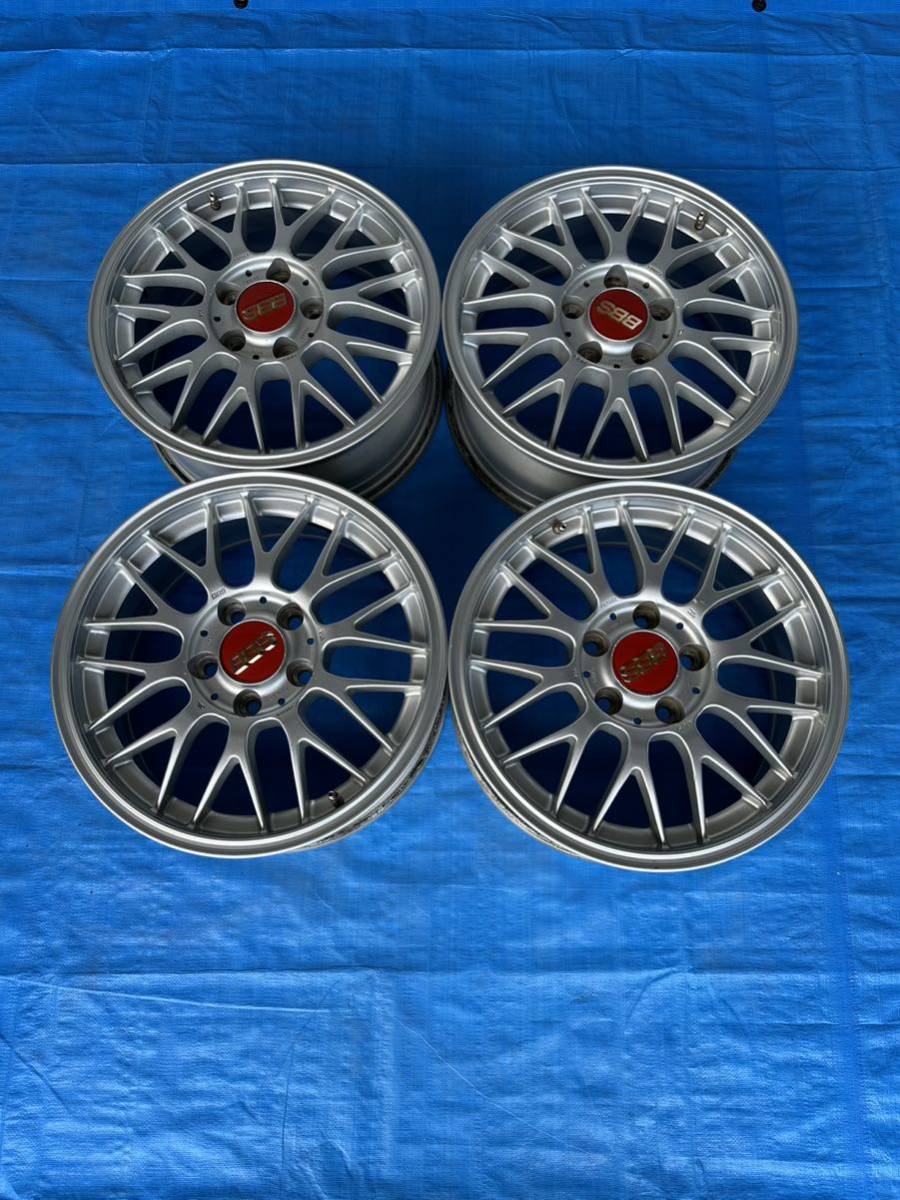 BBS RG367 16インチ 7J 5穴PCD114.3 オフセット42 中古アルミホイール4  