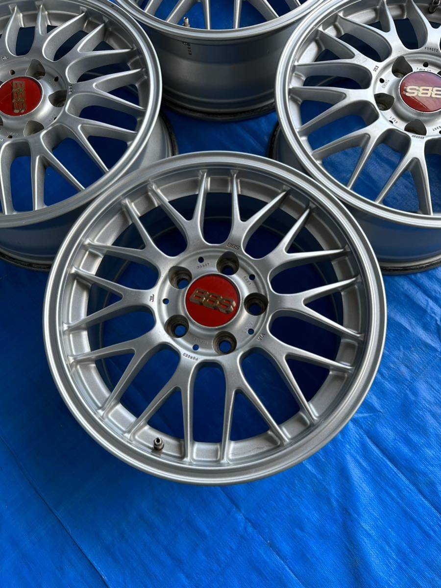 BBS RG367 16インチ 7J 5穴PCD114.3 オフセット42 中古アルミホイール4 