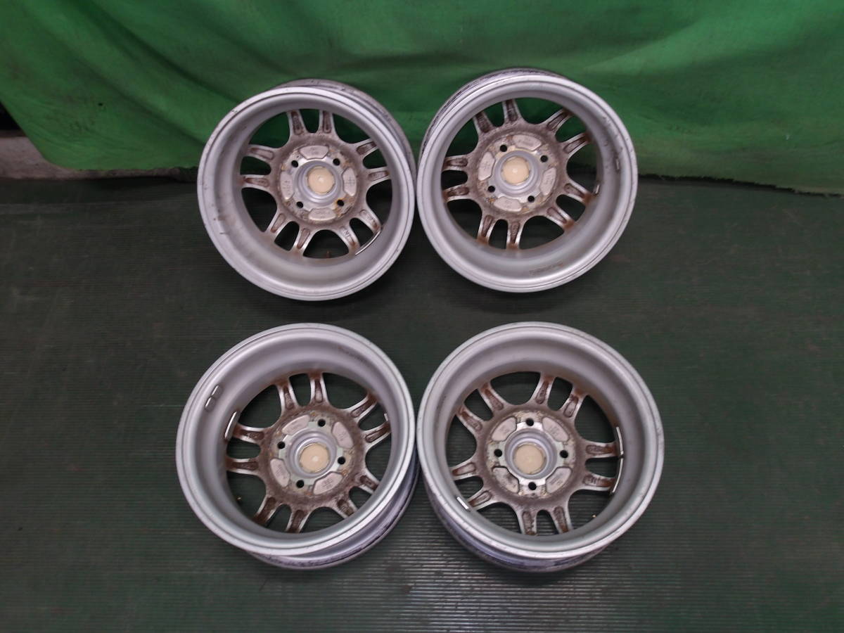 ☆ ホイール 4本 giro ブリヂストン 12×4.5J +43 PCD100 4H 12インチ
