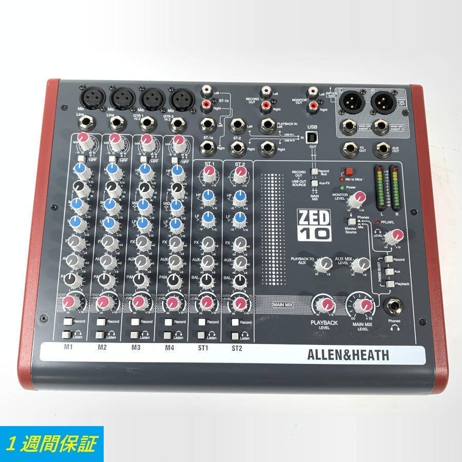 ALLEN&HEATH アレンアンドヒース ZED10 ミキサー KORG正規輸入品☆1