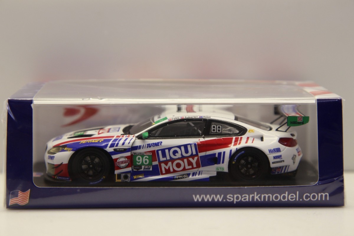スパーク　ナショナルモデル 1/43 BMW M6 GT3 セブリング 12h 2021 No.96　US293　55CE/130