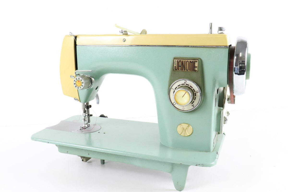 JANOME ジャノメ MODEL 366 フットペダル付 足踏みミシン レトロ JANOME ジャノメ MODEL 366 フットペダル付 足踏みミシン レトロ