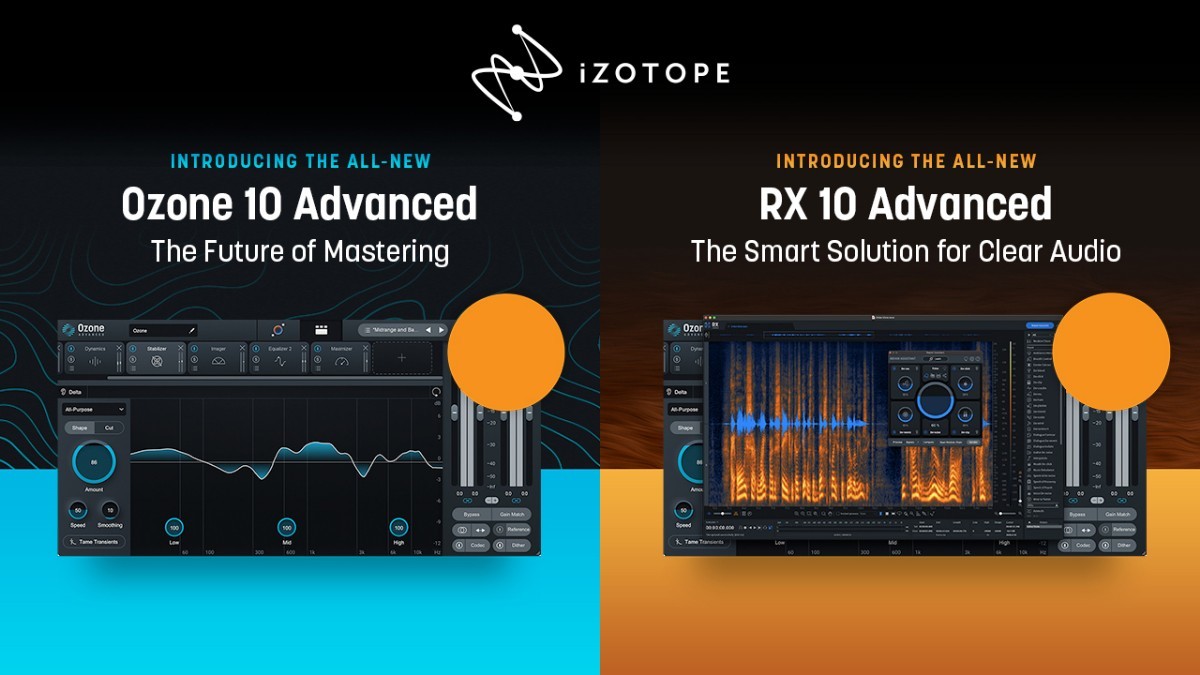 豪華2セット iZotope RX 10 Audio Editor Advanced v10.4.0 + Ozone 10 Advanced v10.4.0 ダウンロード 　永続版　Windows