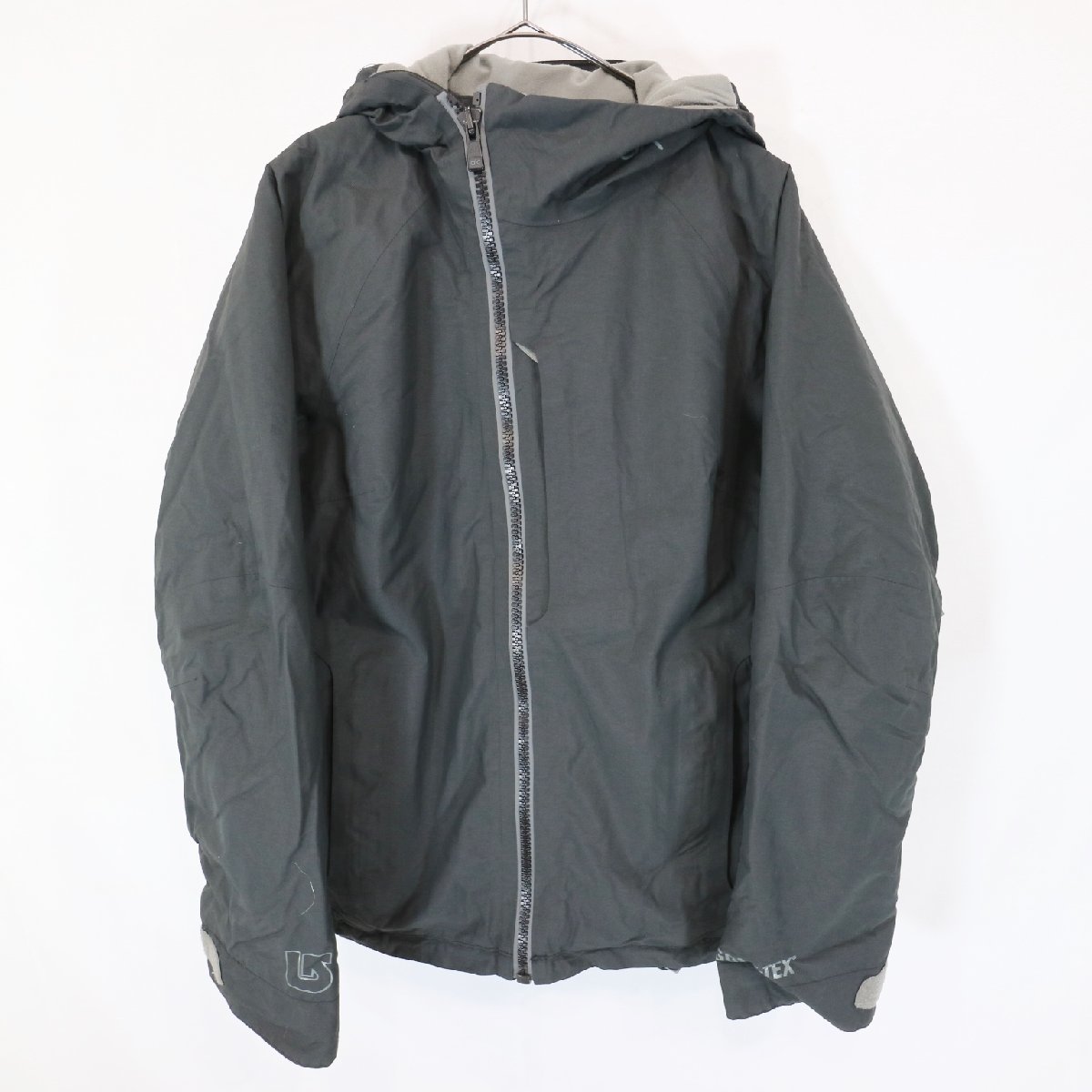 BURTON バートン マウンテンパーカー ナイロンジャケット アウトドア キャンプ 登山 防寒 黒 ( メンズ M ) 中古 古着 M7759