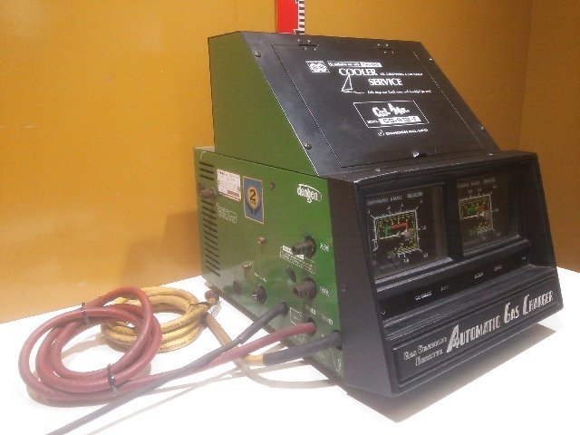 【1円スタート！】 DENGEN デンゲン 自動 エアコンガスチャージャー CS-912-F 自動車整備 動作良好 A4078