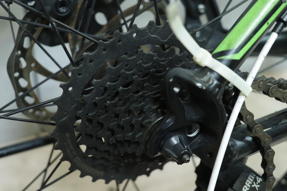 □MONGOOSE TYAX SPORT 26インチMTB SRAM X4 3X8S サイズS 2013年前後 