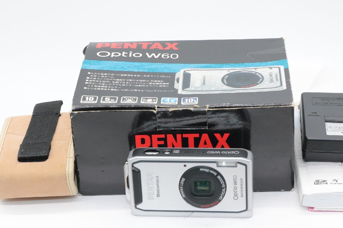良品/動作品】ペンタックス PENTAX Optio W60 WATERPROOF＃3669 W60