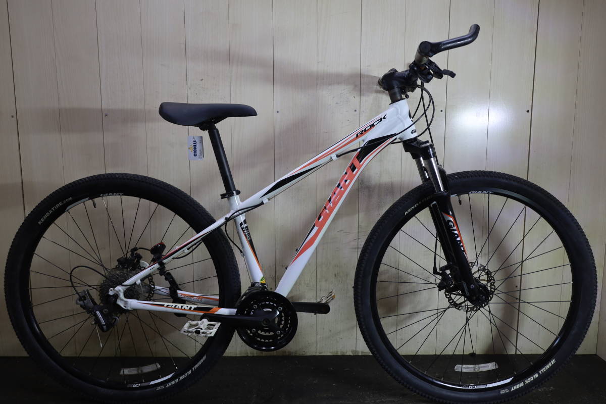 人気良品！GIANT ROCK 29er アルミ シマノ24速 390mm 29インチ　MTB