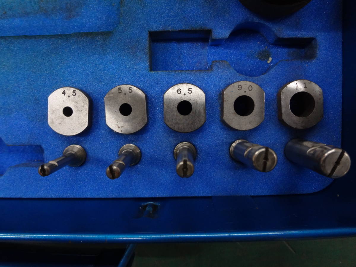 ○西田製作所 ピッチングパンチ NC-PM-K10型 油圧工具 手動パンチャー