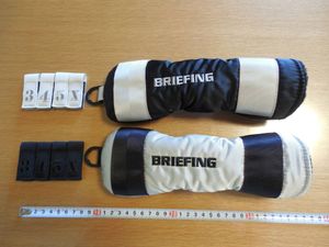美品 ヘッドカバー セット BRIEFING ブリーフィン UT用 FW用 ほほえましい