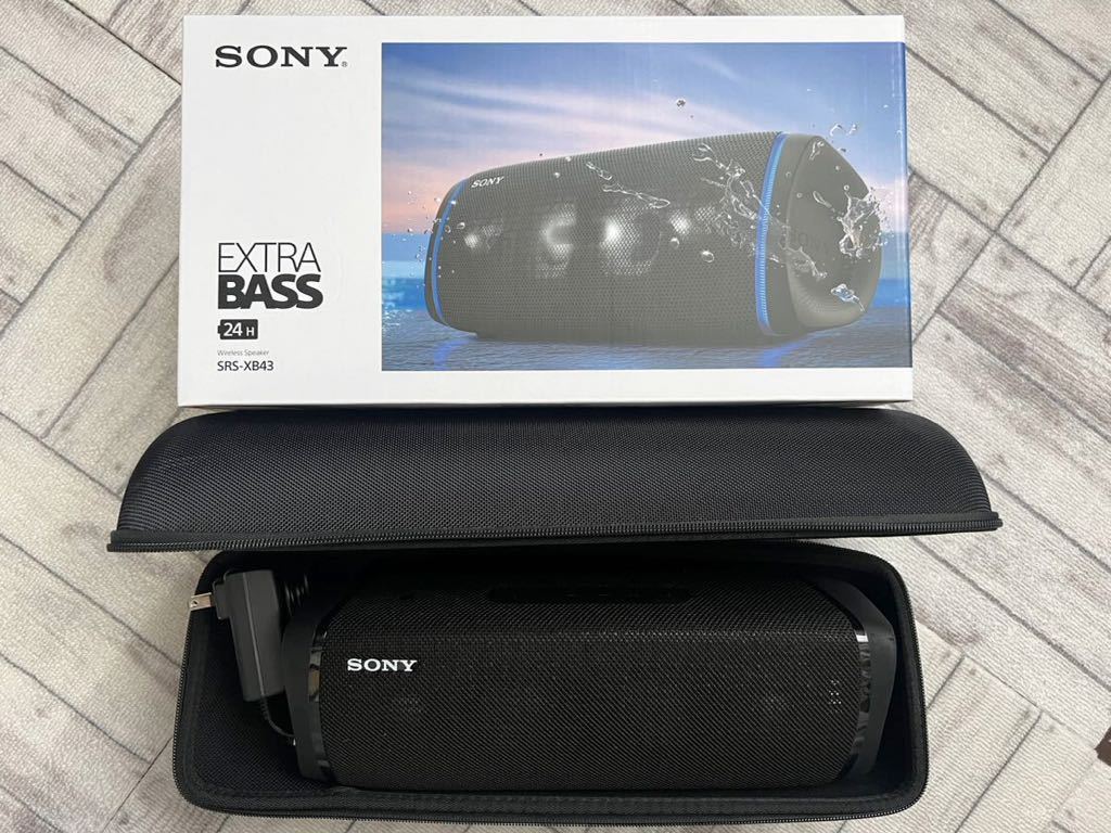 SRS-XB43 Sony EXTRA Beige Taupe Excellent] 【未使用】SONY ソニー