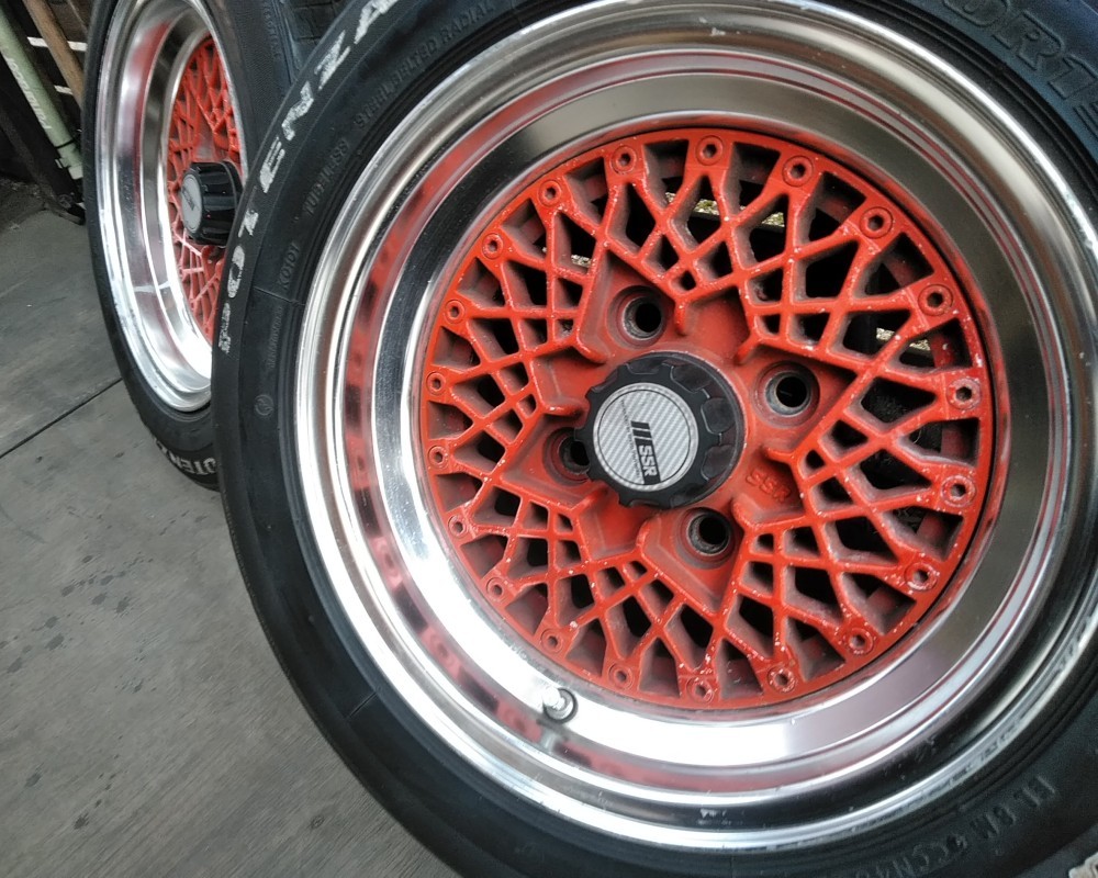 SSR フォーミラメッシュ 13インチ 6.5J みち 114.3 155/60r13