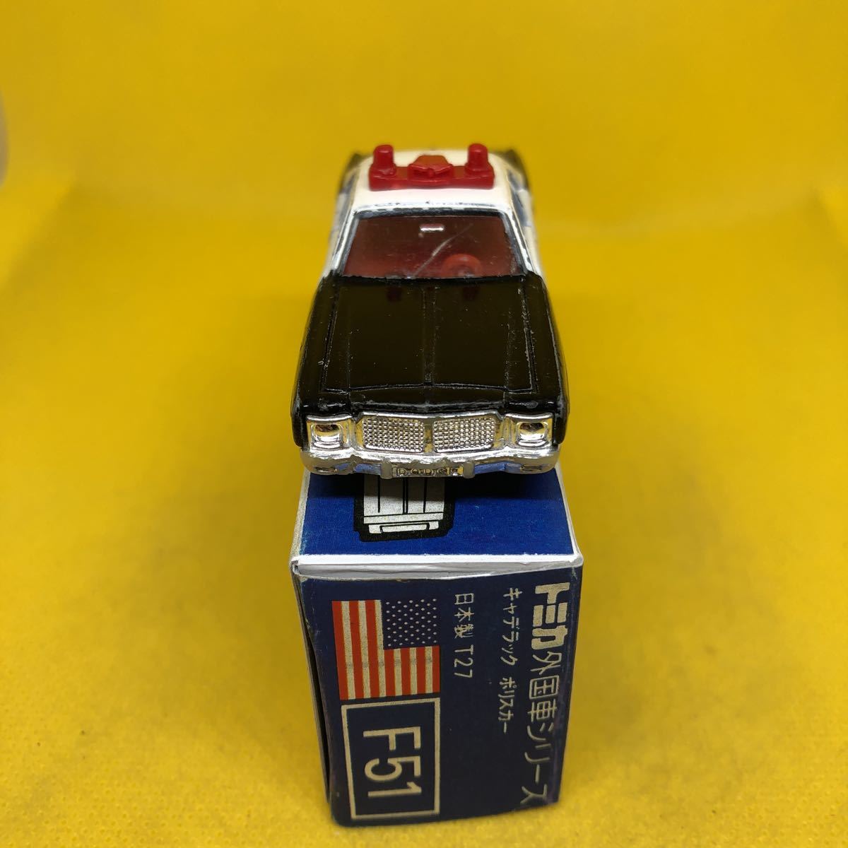 トミカ 日本製 青箱 F51 ダッジ コロネット パトロールカー 当時物