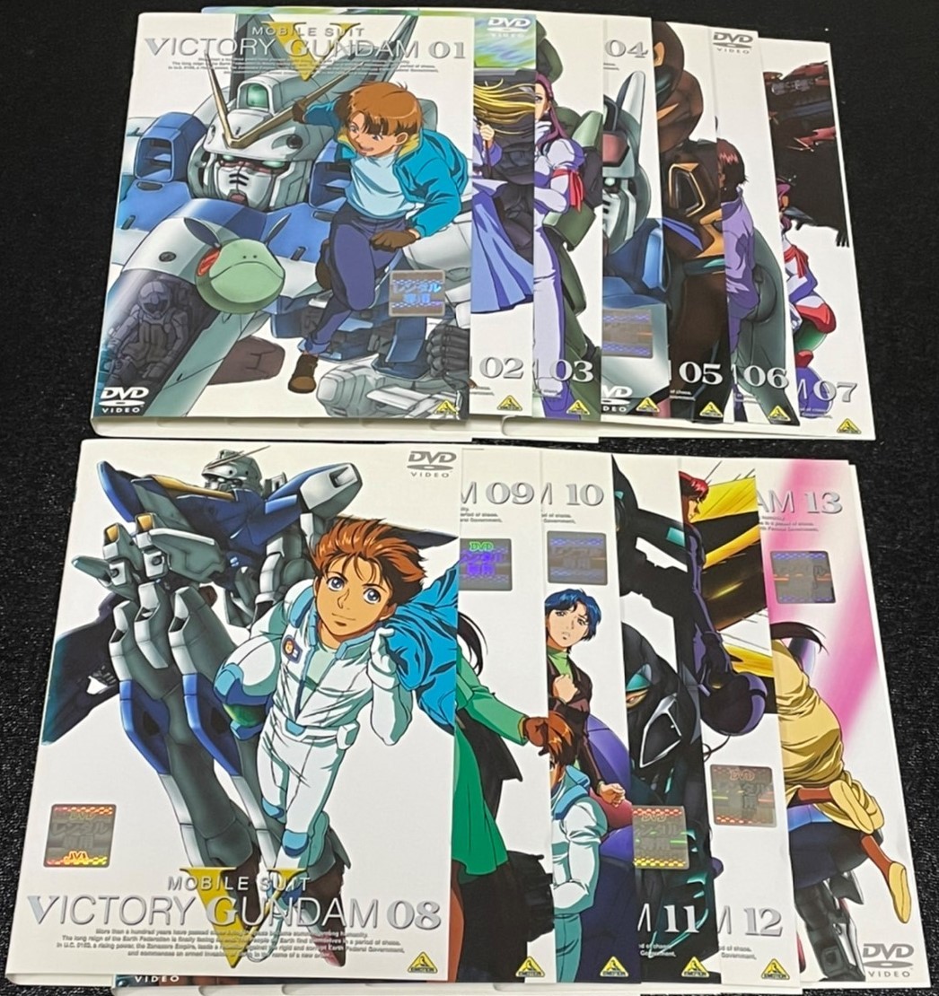 機動戦士Vガンダム 全13巻セット レンタル落ち ディスク難有 機動戦士V