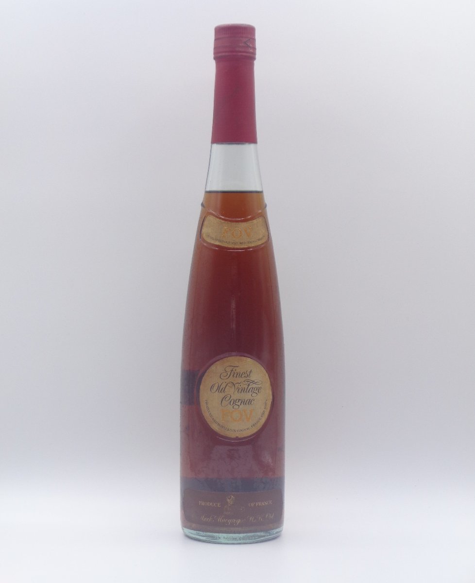 Finest Old Vintage Cognac 未開封 古酒 F.O.V finest 【未開栓】F.O.V