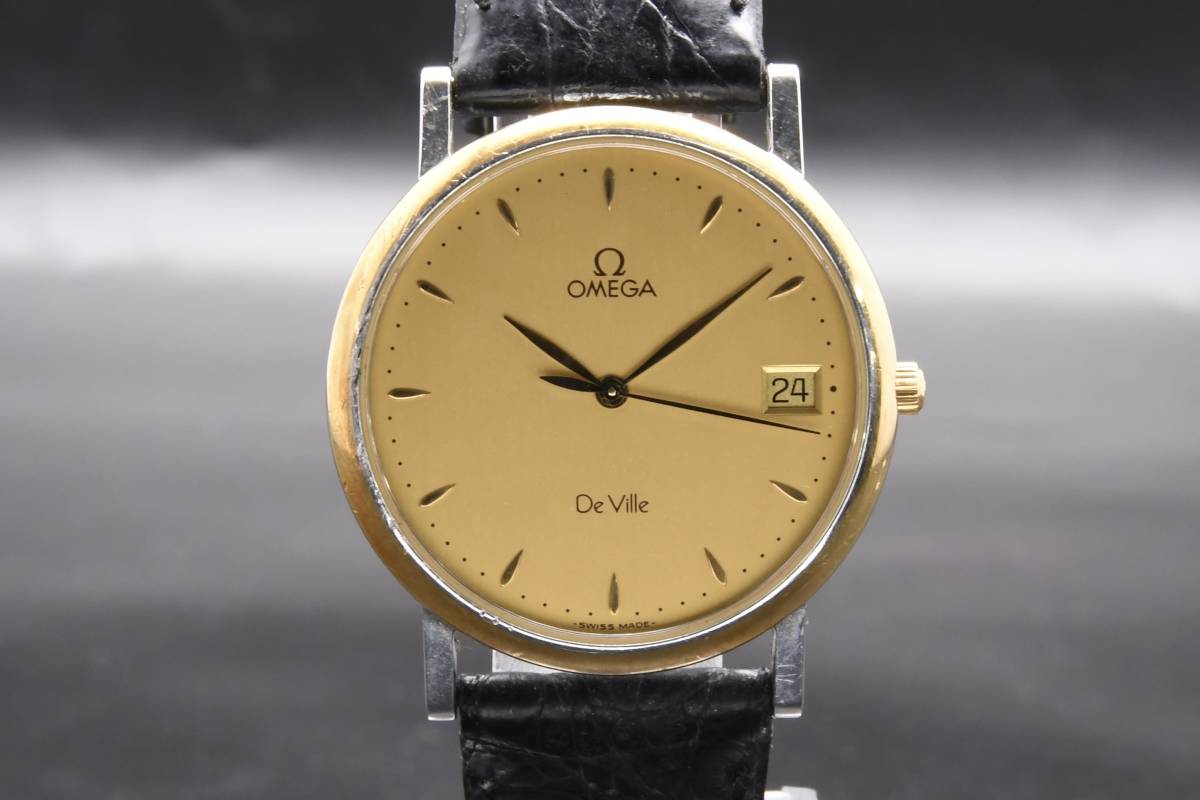 OMEGA De Ville Ref:196.2432 Cal.1532 オメガ デビル/デヴィル デイト クォーツ 3針 ■11735