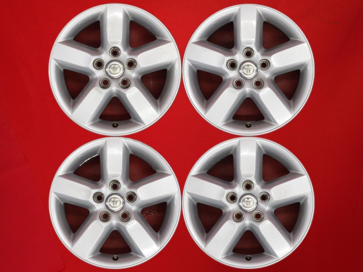 【 激安 中古 4本セット 】 トヨタ RAV4 20系 ワイドスポーツ 純正 アルミホイール 16インチ 7JJ +35 PCD114.3 5穴 ハブ径Φ60 cc16