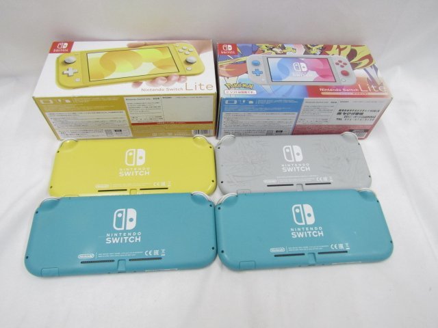 【ジャンク品】Nintendo Switch light本体4台 ジャンク Nintendo Switch 本体 任天堂 スイッチ ジャンク‼️任天堂