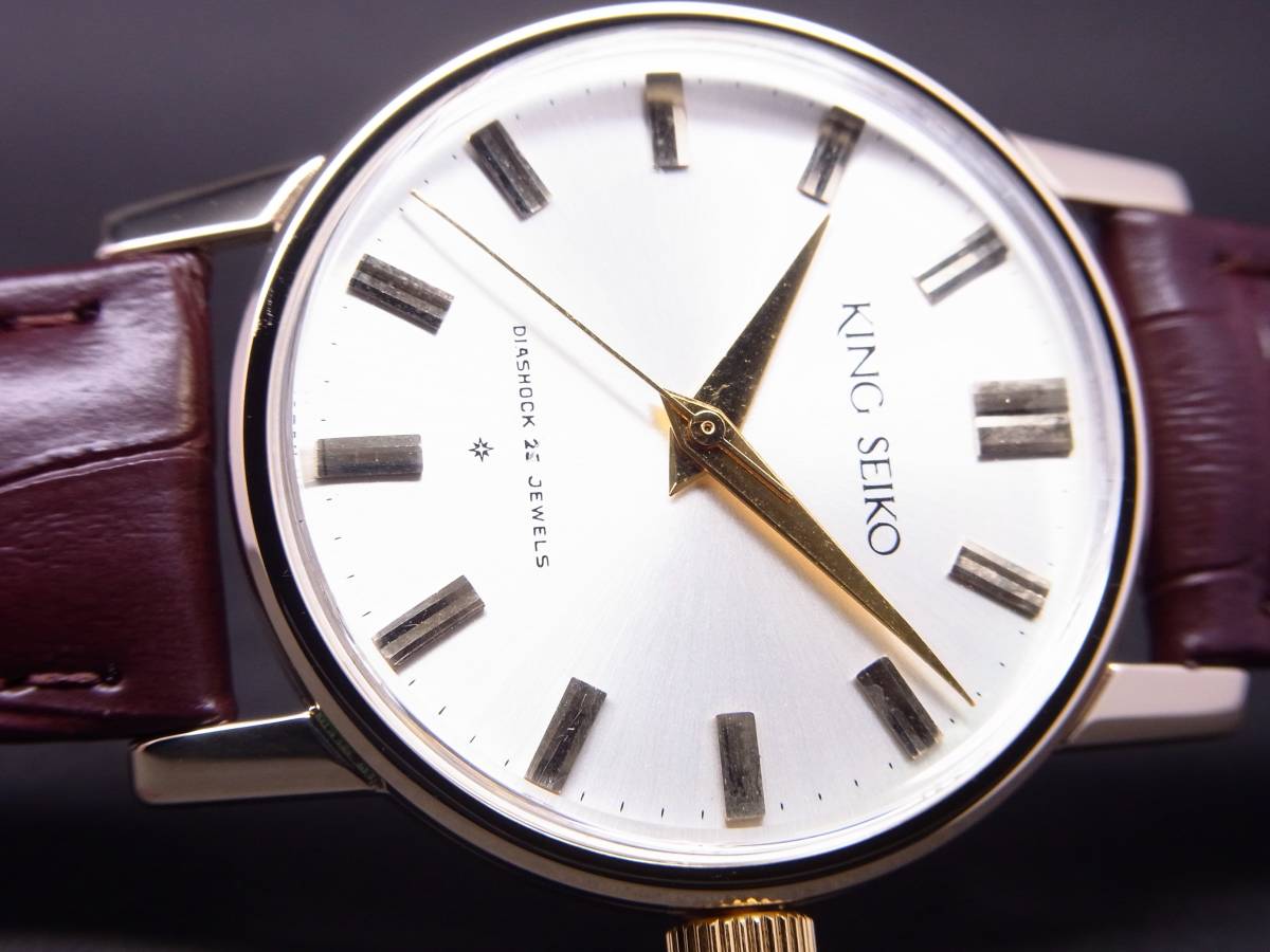 【美品／良稼働】キングセイコー クロノメーター 5626-5040 自動巻き 1972年5626-5040キングセイコークロノメーター純正SSケース き044