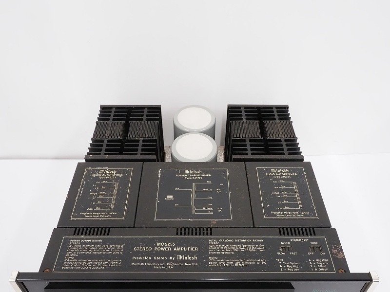 ■□McIntosh MC2255 パワーアンプ マッキントッシュ バエス正規品□■015789003WJ□■