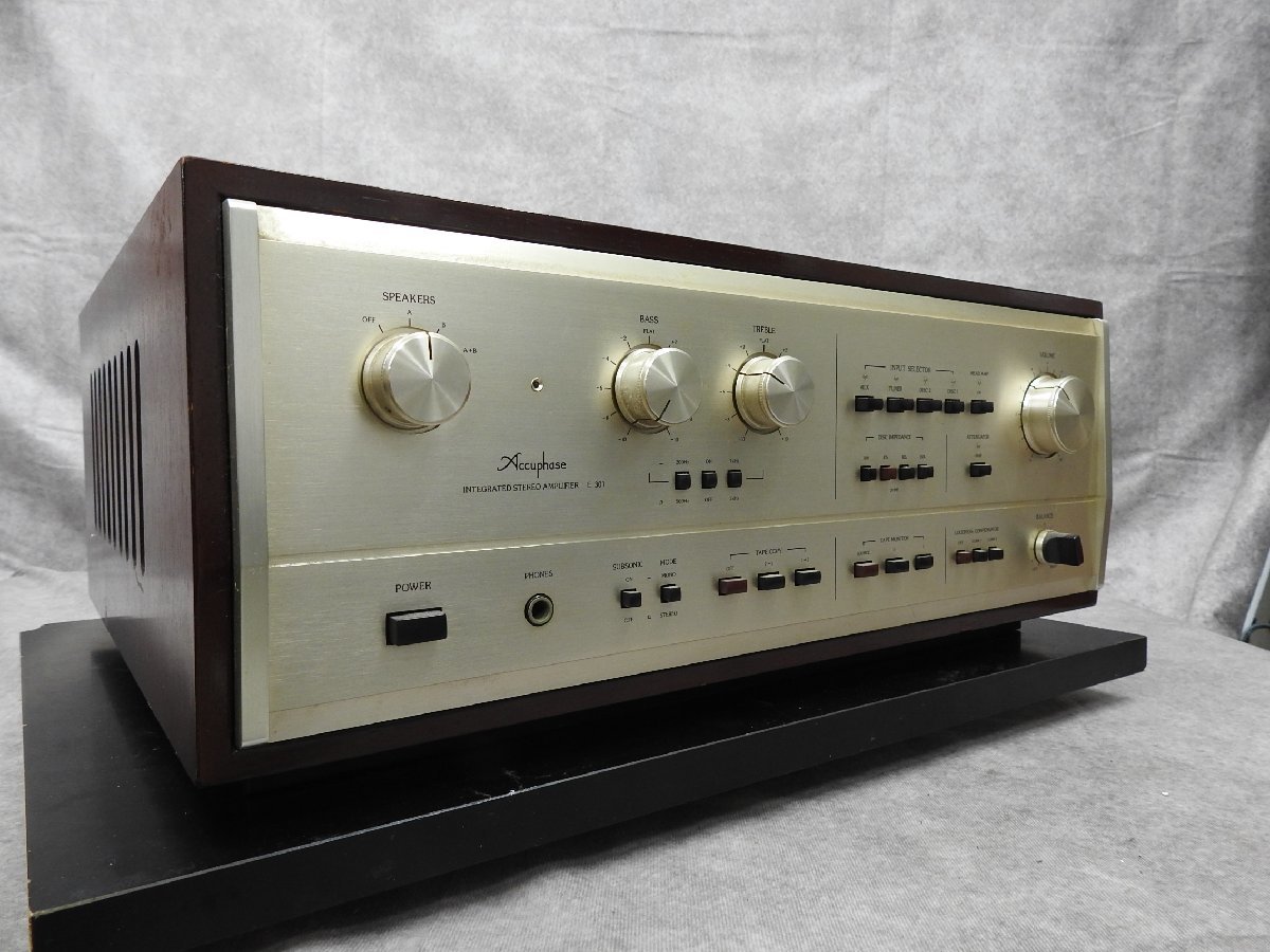 〇【神殿店】Accuphase アキュフェーズ E-301 プリメインアンプ 〇現状