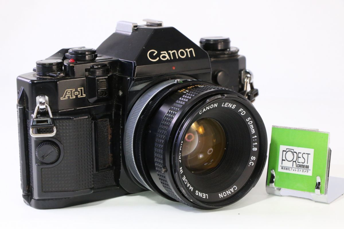 同梱歓迎】ジャンク□Canon A-1 + FD 50mm 1:1.8□2501 64319