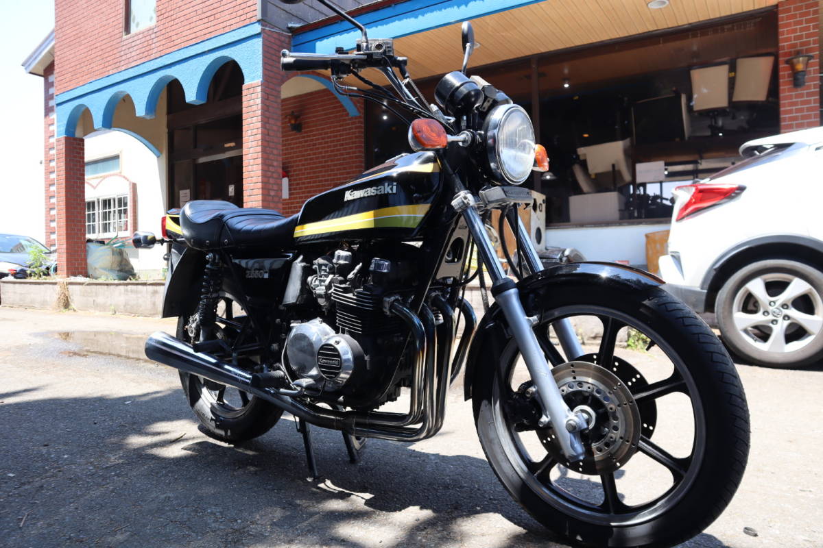 カワサキ KAWASAKI Z550FX(KZ550B-0040-) 実動車 【動画有】旧車絶版車